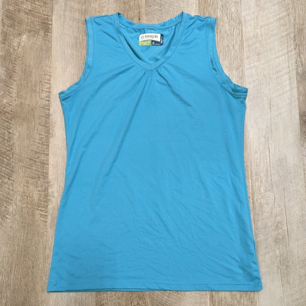 Magellan Sleeveless Turquoise Top